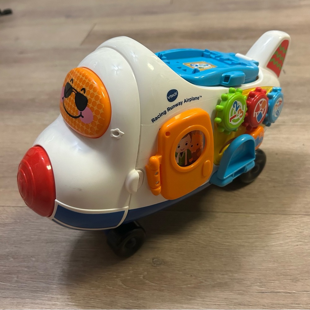 VTech Go! Go! Smart Wheels Racing Plane Toy
